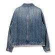 画像2: 【paratrait(パラトレイト)】RAINBOW NOISE DENIM JACKET/ INDIGO