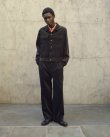 画像4: 【IRENISA(イレニサ)】TWO TUCKS WIDE TROUSERS/ BLACK OLIVE