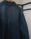 画像4: 【paratrait(パラトレイト)】RAINBOW NOISE DENIM JACKET/ INDIGO