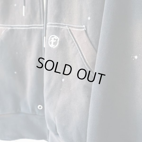 画像6: 【FAF(エフエーエフ)】AGED ZIP UP HOODIE/ BLACK