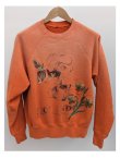 画像1: 【KHOKI(コッキ)】Vintage finished sweatshirt/ Orange