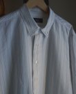 画像4: 【ensou.(エンソウ)】Rough-cut Shirt / Stripe