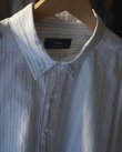 画像2: 【ensou.(エンソウ)】Rough-cut Shirt / Stripe