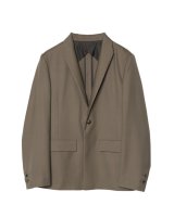 画像: 【IRENISA(イレニサ)】MODIFIED SHAWL COLLAR JACKET/ MOCHA BEIGE