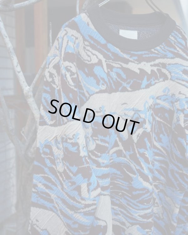 画像3: 【Kota Gushiken(コウタグシケン)】Hokusai Wave Expanded by AI/ Light Blue