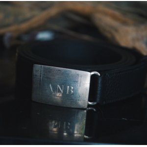 画像: 【Rosaria Product(ロザリアプロダクト)】Vintage Buckle Belt “TIFFANY&CO” -ANB-/ Black