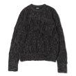 画像1: 【FAF(エフエーエフ)】3D KNIT CREWNECK/ BLACK