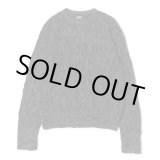 画像: 【FAF(エフエーエフ)】3D KNIT CREWNECK/ BLACK