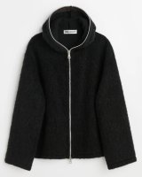 画像: 予約商品【OUR LEGACY(アワーレガシー)】FULL ZIP HOOD/ Black Hairy Wool