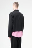 画像5: 【OUR LEGACY(アワーレガシー)】MINI JACKET/ Black Worsted Wool