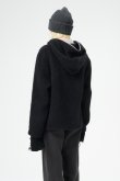 画像7: 【OUR LEGACY(アワーレガシー)】FULL ZIP HOOD/ Black Hairy Wool