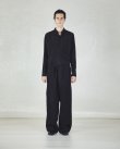 画像2: 【GABRIELA COLL GARMENTS(ガブリエラコールガーメンツ)】CUPRO TROUSERS/ BLACK