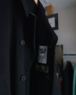 画像5: 【GABRIELA COLL GARMENTS(ガブリエラコールガーメンツ)】LORO PIANA HEAVY WOOL BREASTED COAT/ BLACK