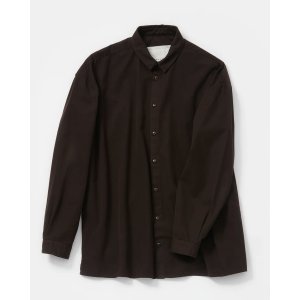 画像: 【toogood(トゥーグッド)】THE DRAUGHTSMAN SHIRT/ FINE CANVAS/ UMBER