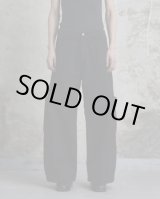 画像: 【Omar Afridi(オマールアフリディ)】PANELLED BONTAN TROUSERS/ BLACK