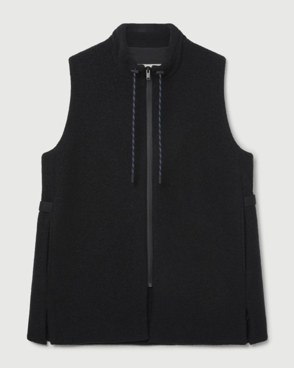 画像1: 【toogood(トゥーグッド)】THE WAYFINDER GILET/ WOOL FLEECE/ FLINT