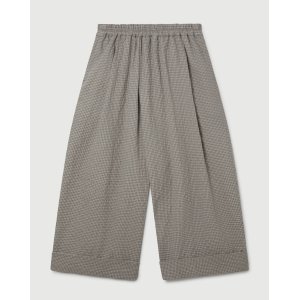 画像: 【toogood（トゥーグッド）】THE BAKER TROUSER/SOFT MINI GINGHAM/ RAW STONE