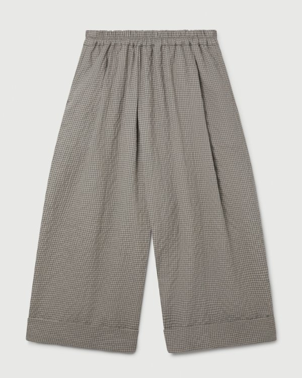 画像1: 【toogood（トゥーグッド）】THE BAKER TROUSER/SOFT MINI GINGHAM/ RAW STONE