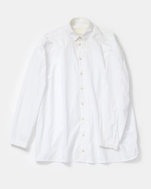 画像1: 【toogood(トゥーグッド)】THE DRAUGHTSMAN SHIRT/ POPLIN/ CHALK