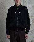 画像1: 【Omar Afridi(オマールアフリディ)】KATARAKT BLOUSON/ BLACK