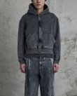 画像1: 【Omar Afridi(オマールアフリディ)】SHABBY FULL ZIP HOODIE/ SHABBY GREY