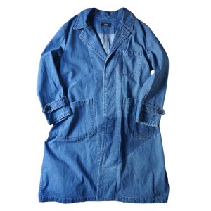 画像: 【ensou.(エンソウ)】Jean Doctor Coat/ Indigo