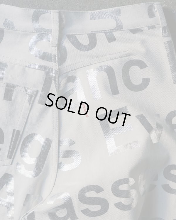 画像4: 【ensou.(エンソウ)】Wide Big-E 4PK Jeans/ White×Silver