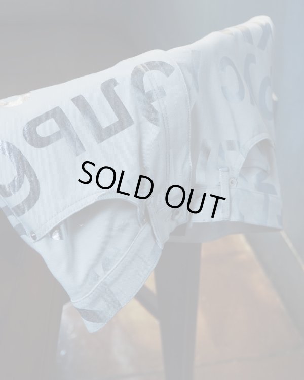 画像3: 【ensou.(エンソウ)】Wide Big-E 4PK Jeans/ White×Silver