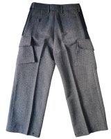 画像: 【ensou.(エンソウ)】Cargo Trousers/ Black Mix