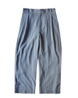 画像: 【O'DEM(オデム)】“Triangle” Wide trousers/ GRAY