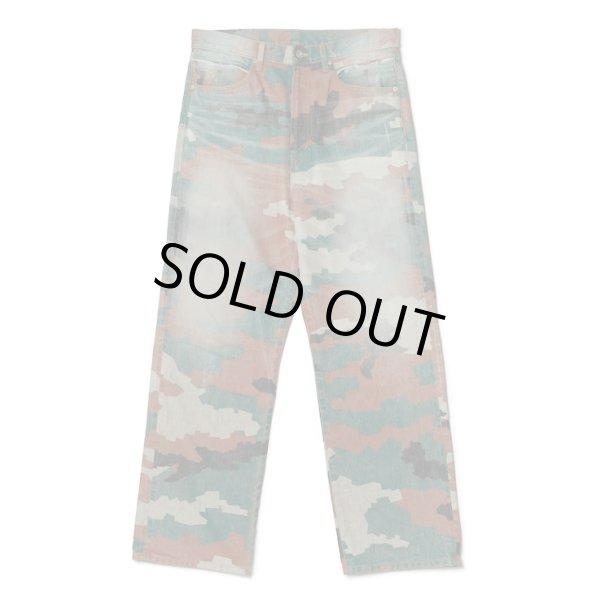 画像1: 【FAF(エフエーエフ)】CAMO AGED DENIM PANTS/ CAMO