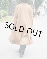 画像: 【GABRIELA COLL GARMENTS(ガブリエラコールガーメンツ)】LORO PIANA HEAVY WOOL BREASTED COAT/ CAMEL