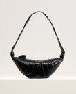 画像1: 【LEMAIRE(ルメール)】MEDIUM CROISSANT BAG (COATED COTTON)/ BLACK