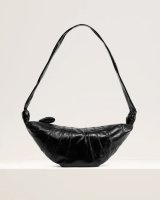 画像: 【LEMAIRE(ルメール)】MEDIUM CROISSANT BAG (COATED COTTON)/ BLACK