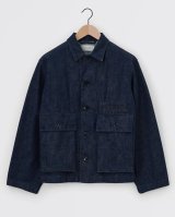 画像: 【LEMAIRE(ルメール)】BOXY JACKET/ HEAVY INDIGO DENIM