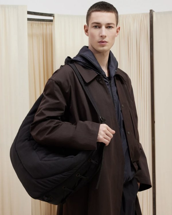 画像3: 【LEMAIRE(ルメール)】LARGE SOFT GAME BAG/ BLACK