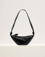 画像: 【LEMAIRE(ルメール)】SMALL CROISSANT BAG (COATED COTTON)/ BLACK