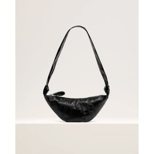 画像: 【LEMAIRE(ルメール)】SMALL CROISSANT BAG (COATED COTTON)/ BLACK