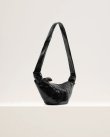 画像4: 【LEMAIRE(ルメール)】MEDIUM CROISSANT BAG (COATED COTTON)/ BLACK