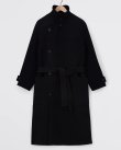 画像1: 【LEMAIRE(ルメール)】WRAP COAT/ BLACK