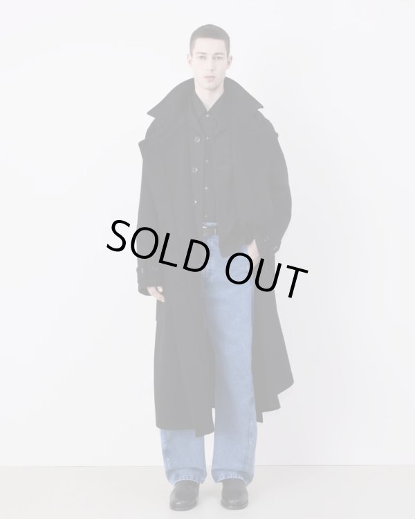画像11: 【LEMAIRE(ルメール)】WRAP COAT/ BLACK