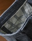 画像5: 【m's braque(エムズブラック)】TUCKED BAGGY PANTS/ GLEN CHECK