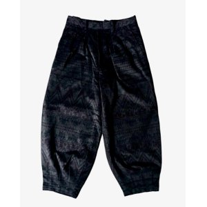 画像: 【m's braque(エムズブラック)】HAREM PANTS/ SUMI-PAISLEY