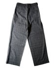 画像2: 【m's braque(エムズブラック)】TUCKED BAGGY PANTS/ GLEN CHECK