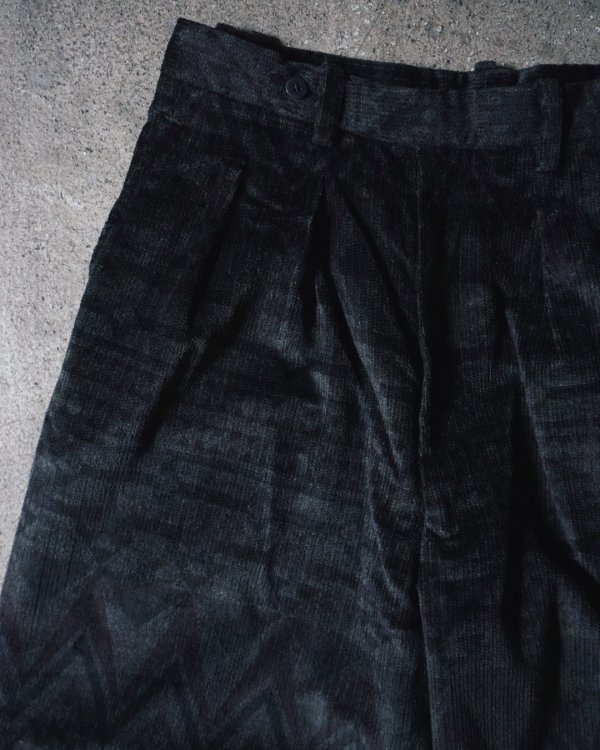 画像2: 【m's braque(エムズブラック)】HAREM PANTS/ SUMI-PAISLEY