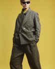 画像6: 【m's braque(エムズブラック)】TUCKED BAGGY PANTS/ GLEN CHECK