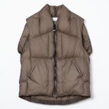 画像: 【paratrait(パラトレイト)】 MEMBRANE SHELL DOWN VEST/ BROWN