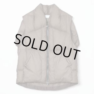 画像: 【paratrait(パラトレイト)】 MEMBRANE SHELL DOWN VEST/ BROWN