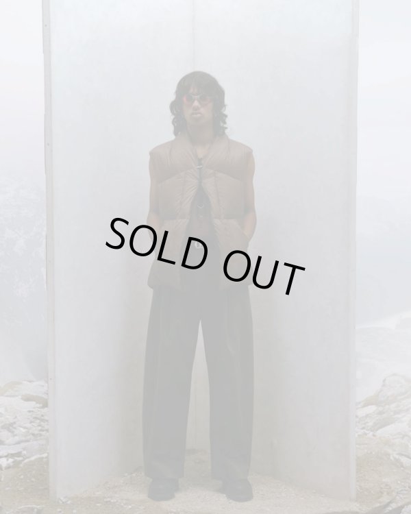 画像5: 【paratrait(パラトレイト)】 MEMBRANE SHELL DOWN VEST/ BROWN