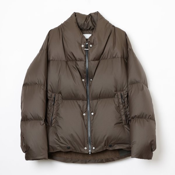 画像1: 【paratrait(パラトレイト)】 MEMBRANE SHELL DOWN JACKET/ BROWN